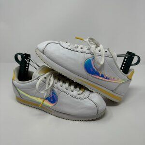 Nike Classic Cortez White Topaz Gold Women's Size‎ 8.5 Shoes Sneakers CI9914-100
